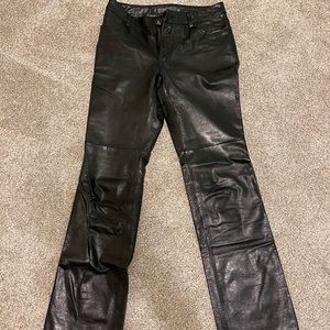 Gap Leather Pants